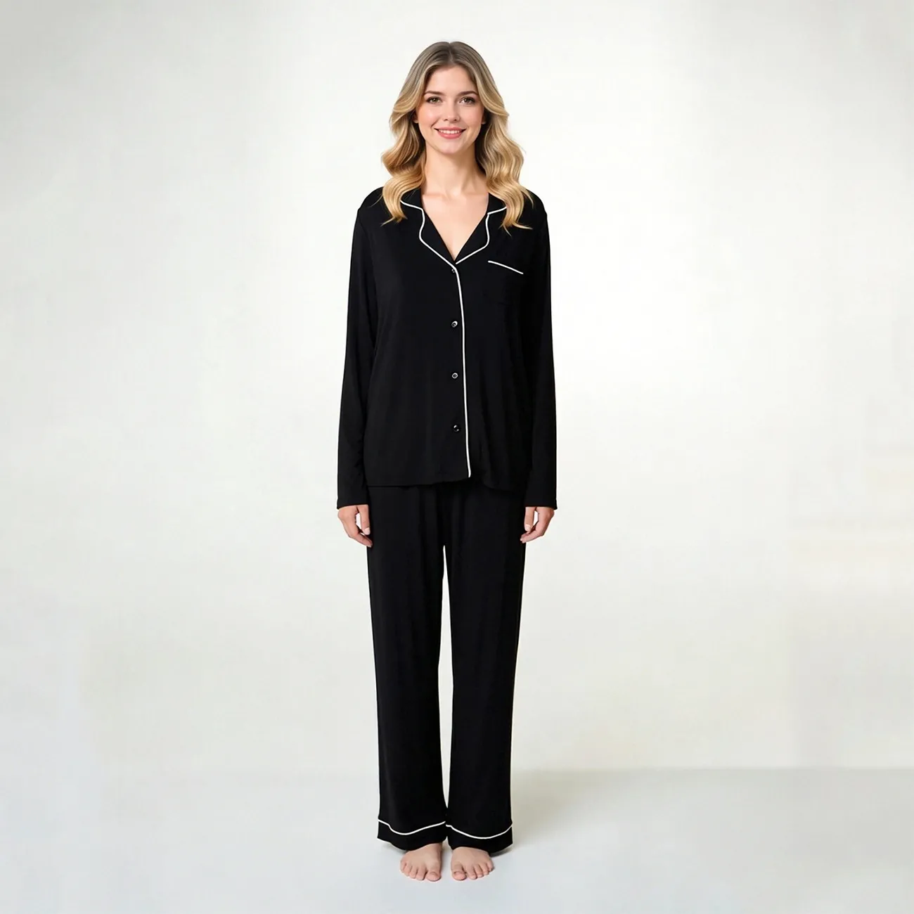 Wholesale Custom 100 Cotton Pajamas for Women Private Label Sleepwear Manufacturer